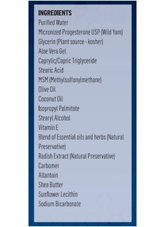 BIOLABS PRO Iolabs Pro Natural P25 Cosmetic Cream 1750Mg Progesterone Per Bottle 2.5% Two Month Supply (Unscented 3Oz)  - Image 5