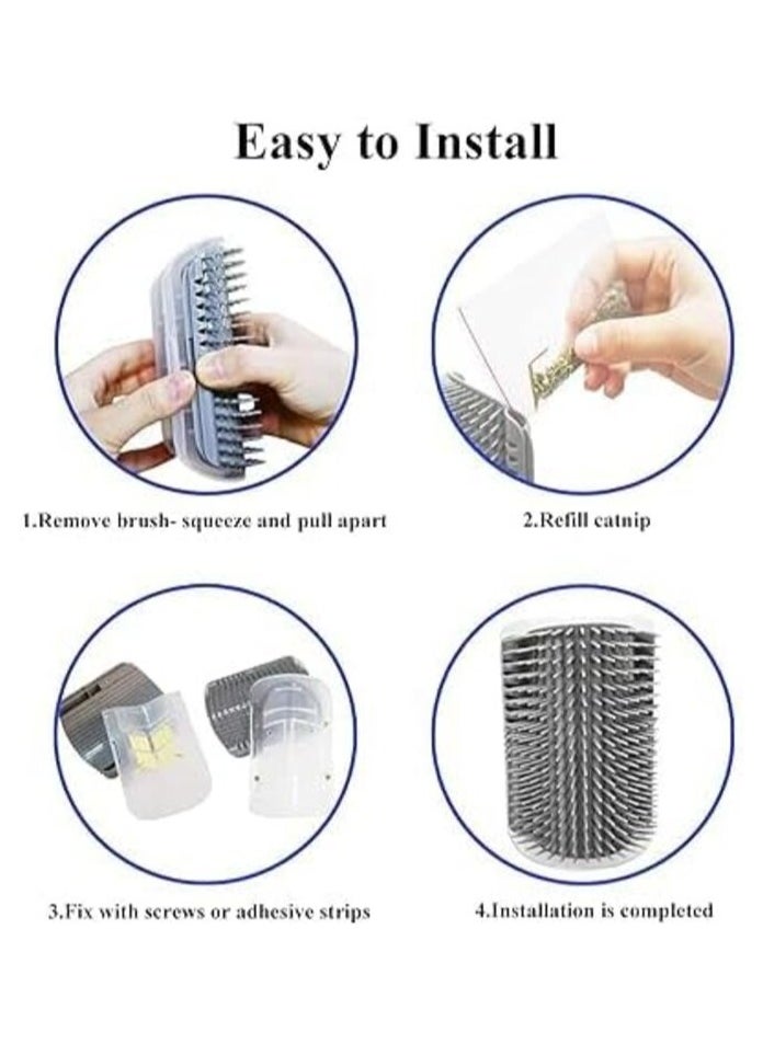 MIRFA Cat Self Grooming Brush - Face Scratcher And Massage Comb  - Image 4