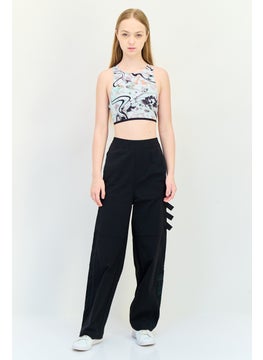 adidas Originals Women Sportswear Fit Outdoor Track Pants, Black  - Image 4