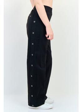 adidas Originals Women Sportswear Fit Outdoor Track Pants, Black  - Image 3