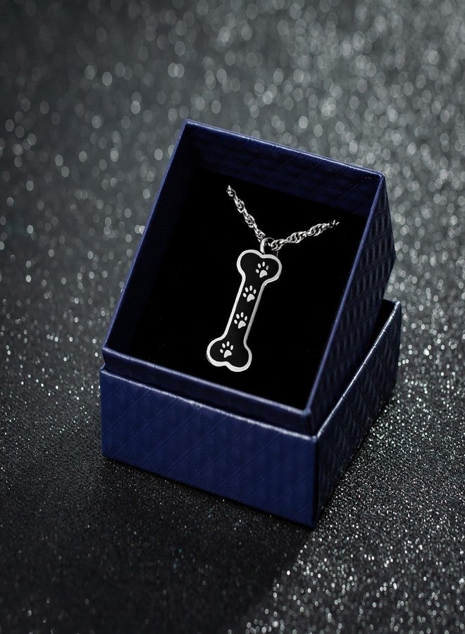Gredstar Pet Ashes Urn Necklace Stainless Steel Memorial Pendant for Dog and Cat, Paw Print Keepsake, Cremation Jewelry, Pet Loss Sympathy Gift (Once by My Side Forever in My Heart) - Image 5