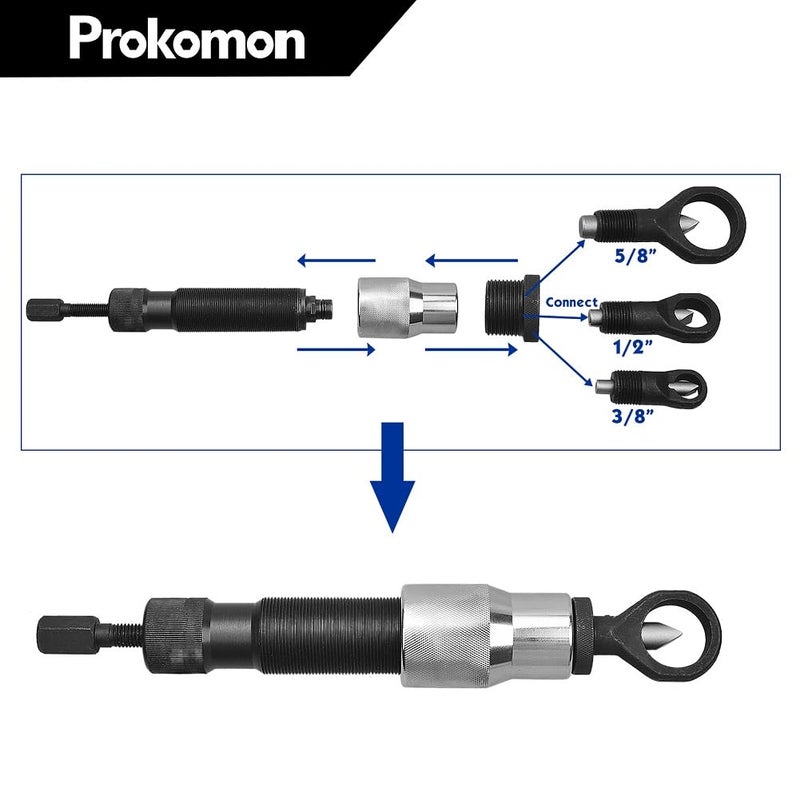 Prokomon Hydraulic Nut Splitter Tool;Metal Nut Cutter Splitter;Nut Removal Tool for Broken Damaged Corroded Nut Bot - Image 4