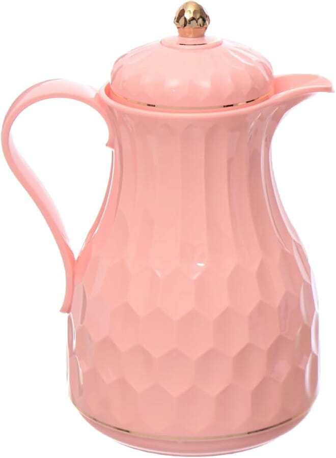 Rose RS-1212-10-A12 Thermos, 1 Liter Capacity, A12 Light Pink