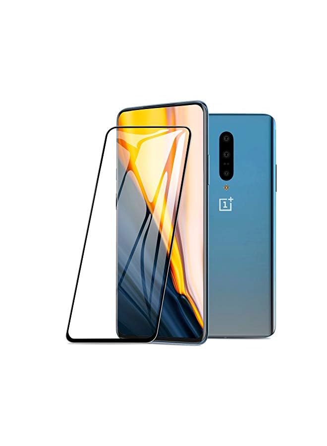 Zaboon For Oneplus 7 Pro Screen Protector, [9H Hardness] [Full Coverage] Protective Film Hd Clear Tempered Glass Screen Protector Anti-Shatter Film For Oneplus 7 Pro Smartphone (Black) (2 Pack) - Image 2