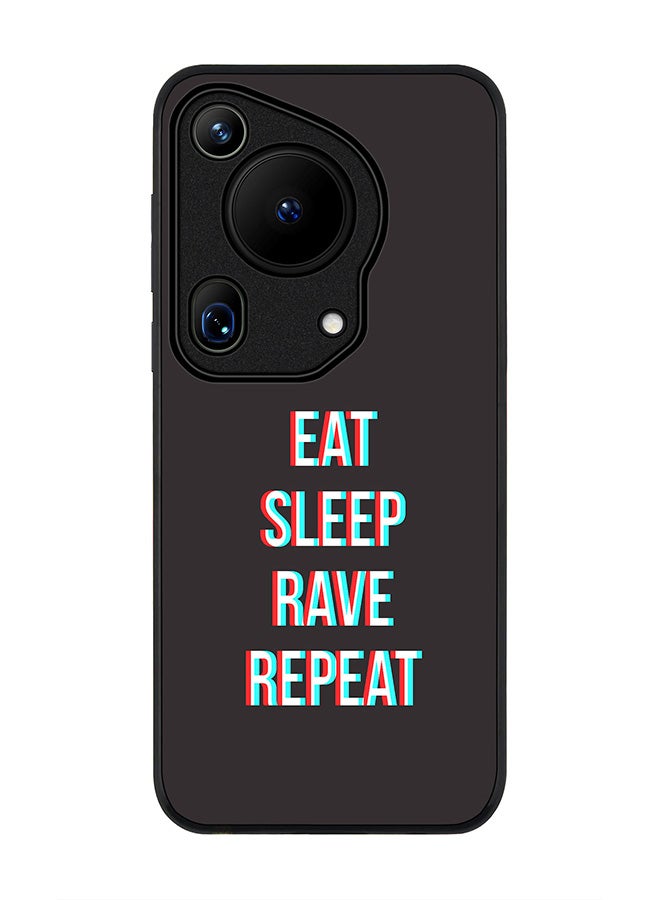 Rugged Black edge case for Huawei Pura 70 Ultra, Slim fit Soft Case Flexible Rubber Edges Anti Drop TPU Gel Thin Cover -  Rave Routine