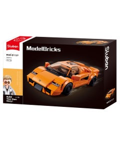 Sluban Sluban - Model Bricks 2020 Sports Car 264 Pieces - M38-B1127  - Image 1