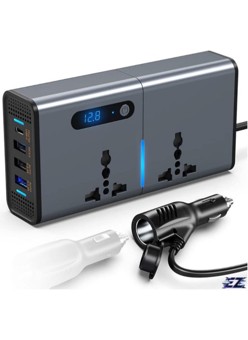 ELTRAZONE "Versatile 200W DC/AC Inverter: Portable Power for Your Devices On the Go"  - Image 1