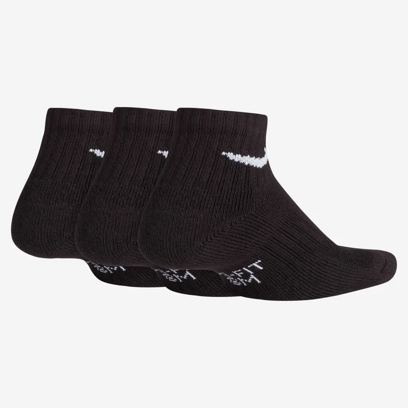 Nike Performance Cushioned Quarter Socks - 3 Pair (Older Kids)