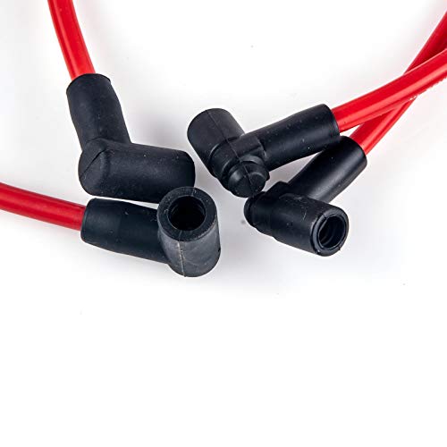 MAS 8.5MM High Performance Spark Plug Wire Set Compatible with Chevrolet Chevy GM Small Block 283 305 307 327 350 400 - Image 4