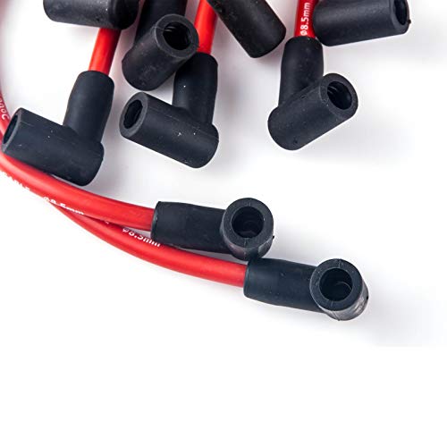 MAS 8.5MM High Performance Spark Plug Wire Set Compatible with Chevrolet Chevy GM Small Block 283 305 307 327 350 400 - Image 5