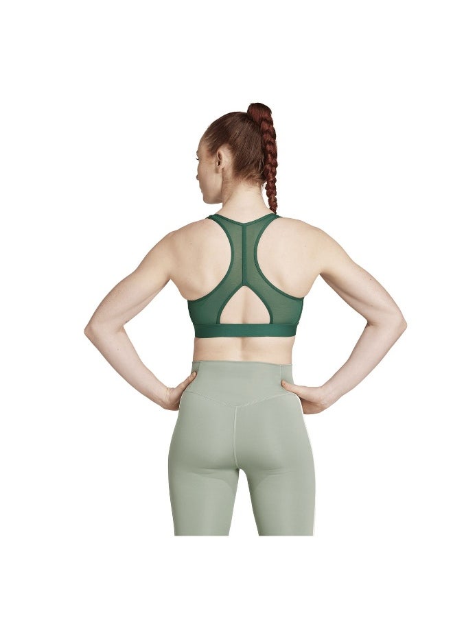 Adidas adidas powerreact train medium support 3-stripes women bra  - Image 4