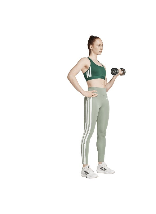Adidas adidas powerreact train medium support 3-stripes women bra  - Image 5