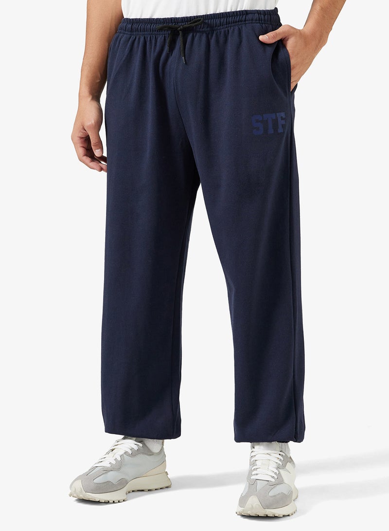 سفنتي فايف بيسيكس بنطلون رياضي فضفاض بخصر مطاطي - Image 1