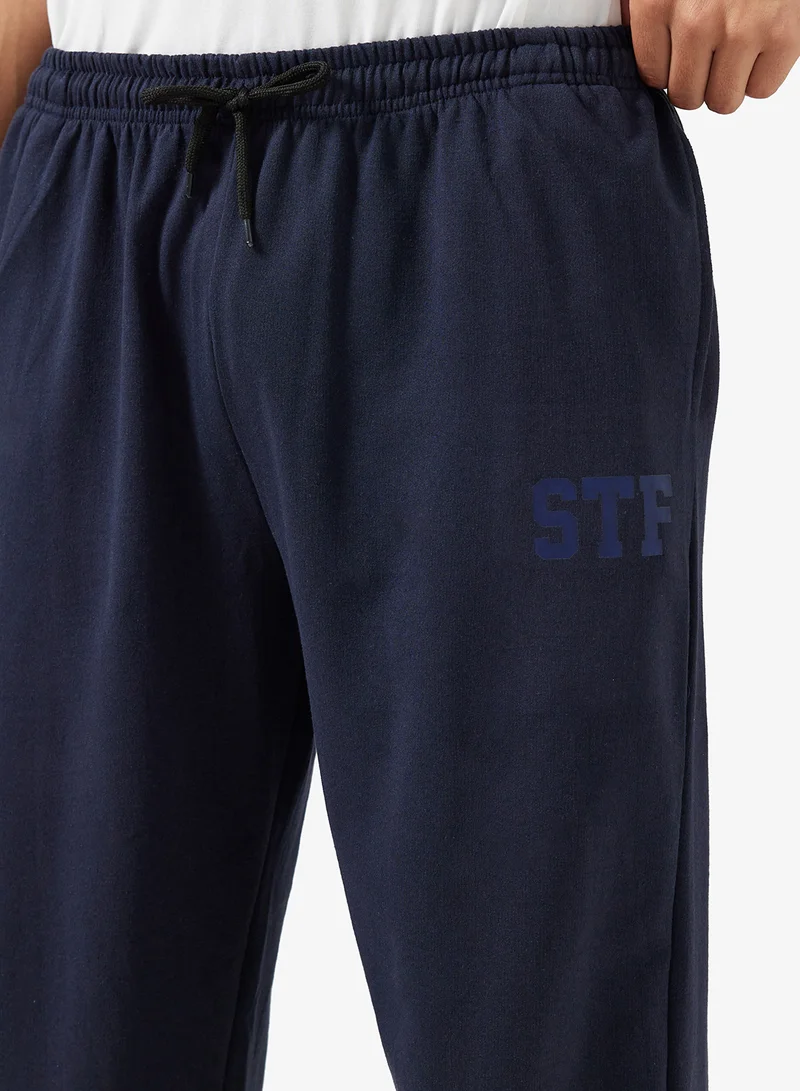 سفنتي فايف بيسيكس بنطلون رياضي فضفاض بخصر مطاطي