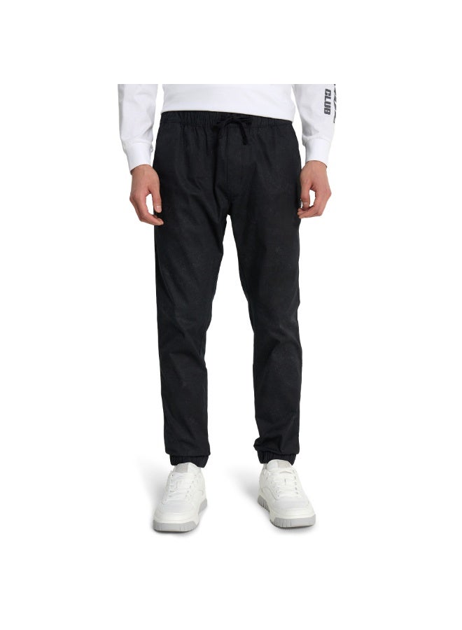 Termit Men's Black/Grey Joggers – 98% cotton, 2% elastane, Slim Fit, Adjustable Drawstring, 3 Pockets, Perfect for Active City Walks & Skateboarding - Image 5