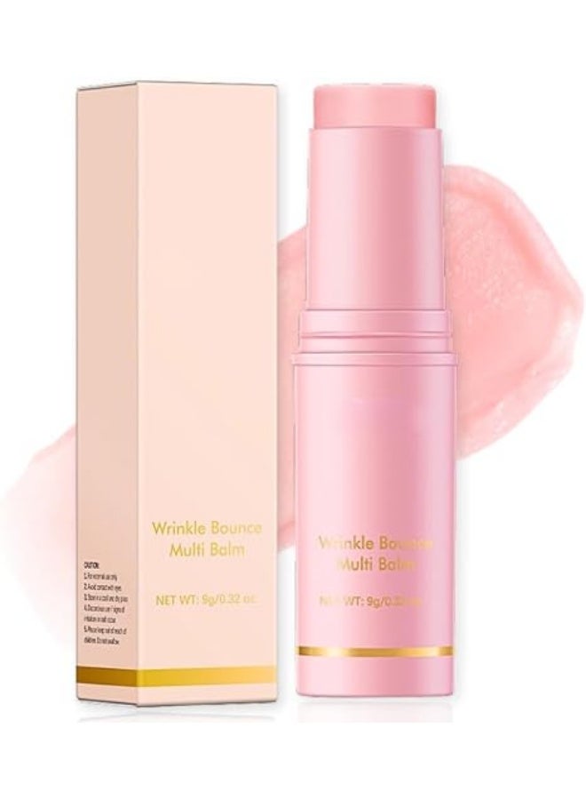 LBOYLOVE Multi Balm Stick, Multi Functional Hydration and Collagen Boosting Moisture Balm Stick for Face, Lip and Eye Collagen Sticks