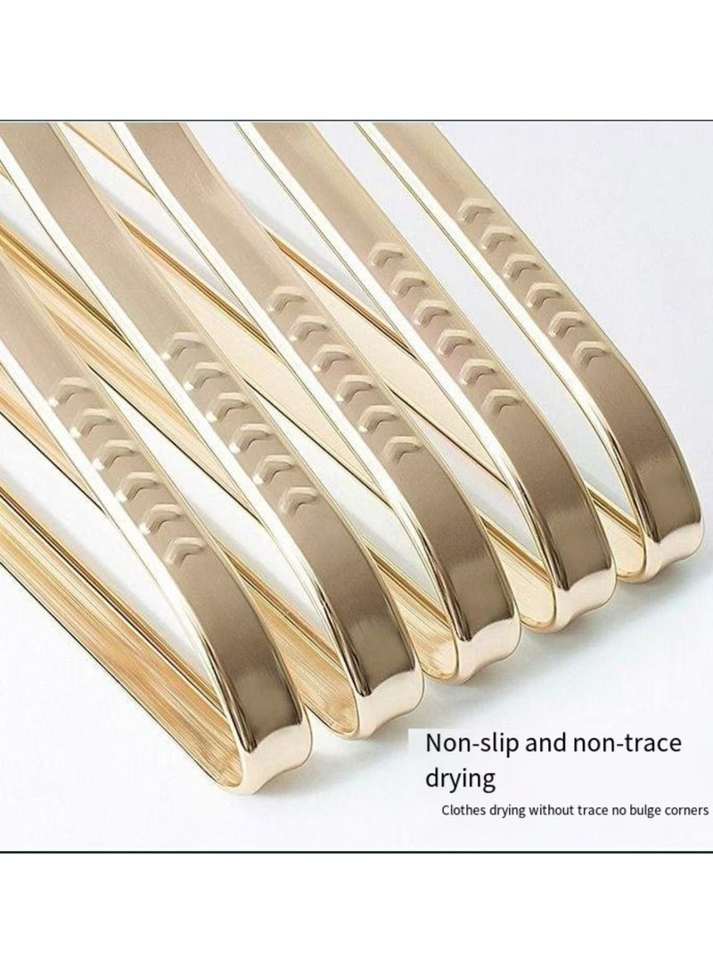 Aluminum alloy windproof clothes hanger, indoor balcony, semi-circular, seamless clothes hanger, 5 pieces - Image 4