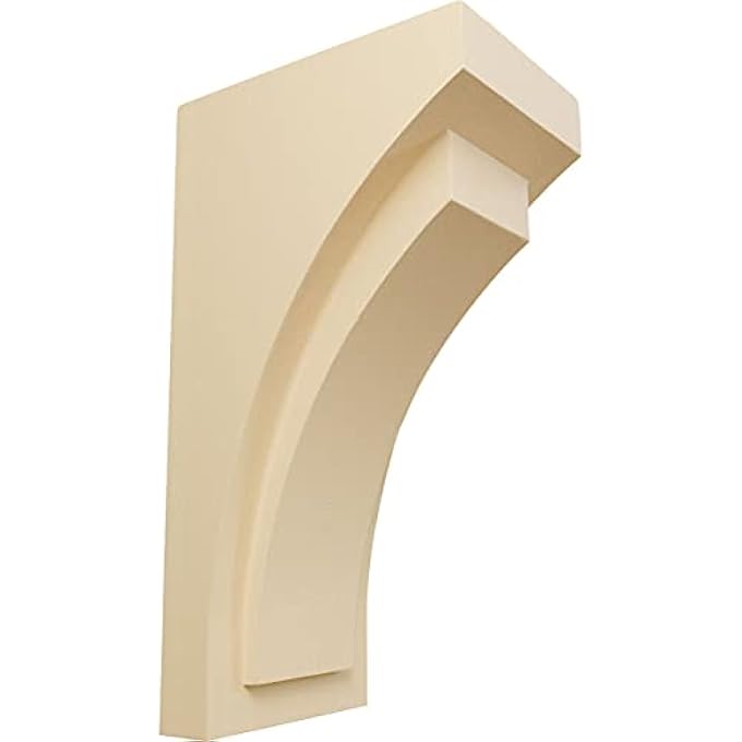CORW05X07X14FEMA WOOD CORBEL, 5 1/2"W X 7 3/4"D X 14"H, MAPLE - Image 1