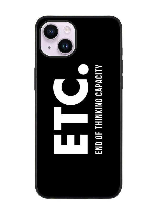 Stylizedd Rugged Black edge case for Apple iPhone 14 Plus Slim fit Soft Case Flexible Rubber Edges Anti Drop TPU Gel Thin Cover - Etc. - Image 1