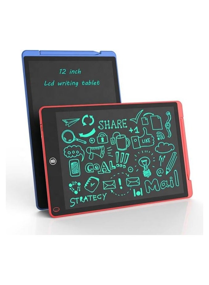 LCD Writing Board – Digital Drawing Slate with Cordless Graphics Pen | Battery-Free Portable E Writer | Educational Tablet Toy for Kids | Slate for Drawing & Recording - Image 1