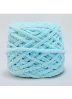 Ice Cream Striped Soft Thick Yarn Handmade Diy Knitted Scarf Yarn Ball Crochet Hook Slipper Self-knitted Ball 06 Water Orchid