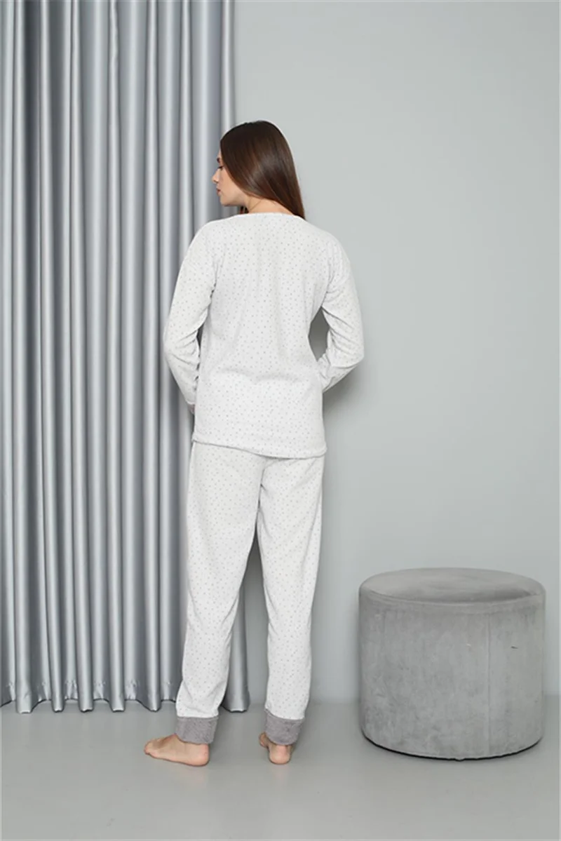 Akbeniz Welsoft Polar Women's Pajama Set 8515