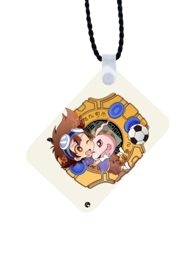 RKN Digimon Printed Car Mirror Pendant - Image 1
