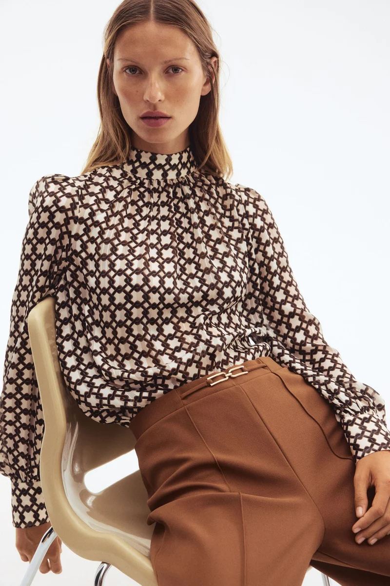 H&M Belt-detail trousers