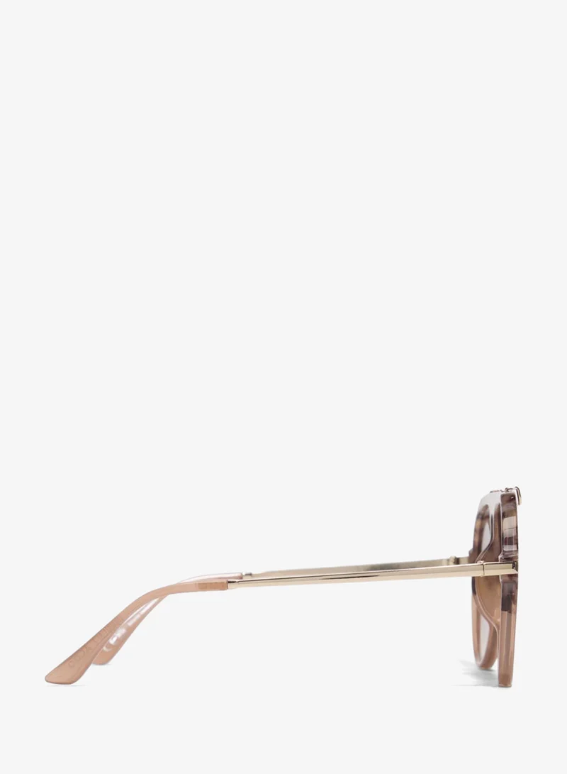 الدو SCAARLETT Patterned Oval Sunglasses