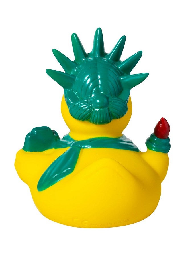 Artisan Owl New York City Souvenir 4" Yellow Rubber Duck (Statue of Liberty Rubber Duck) - Image 4