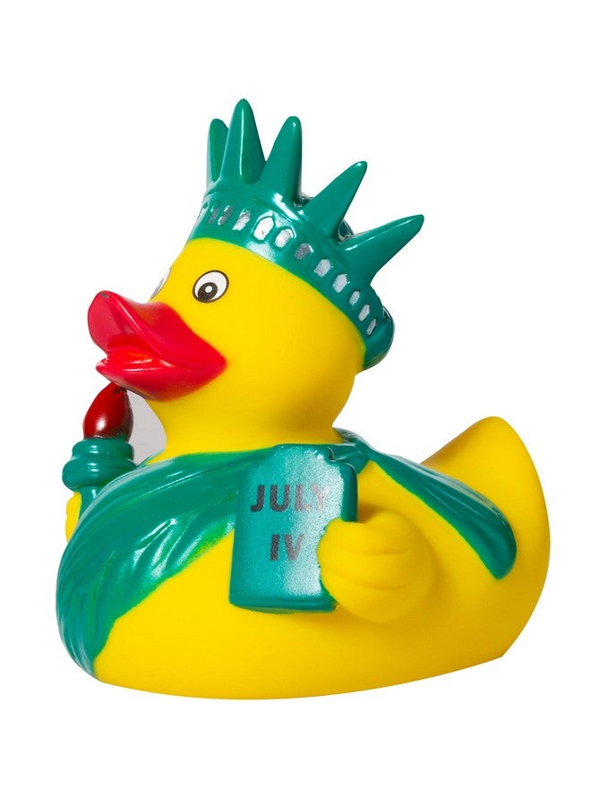 Artisan Owl New York City Souvenir 4" Yellow Rubber Duck (Statue of Liberty Rubber Duck) - Image 2