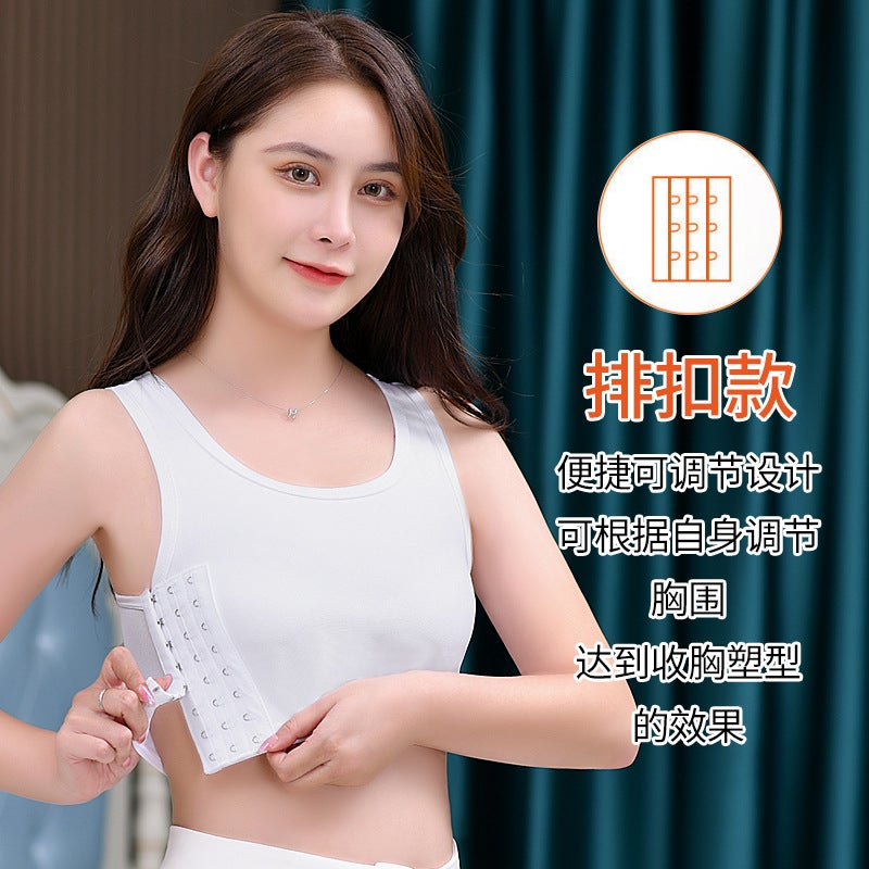 Spot Les Corset Intimates, Anti-Bump, Women'S Thin, Large Breasts, Small Breasts, Chest Reduction, Student Super Flat Sports - Image 5