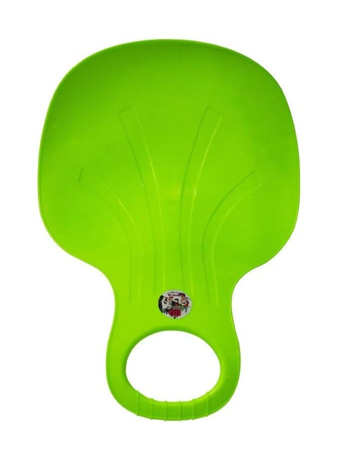 MahMir Kid's Sand Skiing Board with Handle, Grass ,Snow , Sand Board Ski Pad for Outside Sports ( Green )  - Image 1