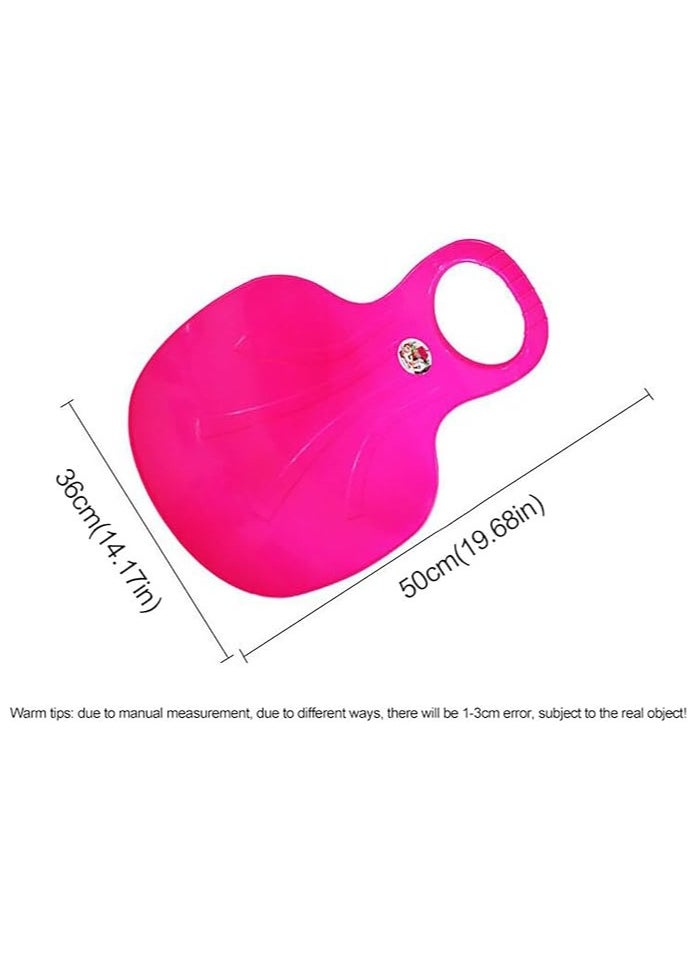MahMir Kid's Sand Skiing Board with Handle, Grass ,Snow , Sand Board Ski Pad for Outside Sports ( Green )  - Image 4