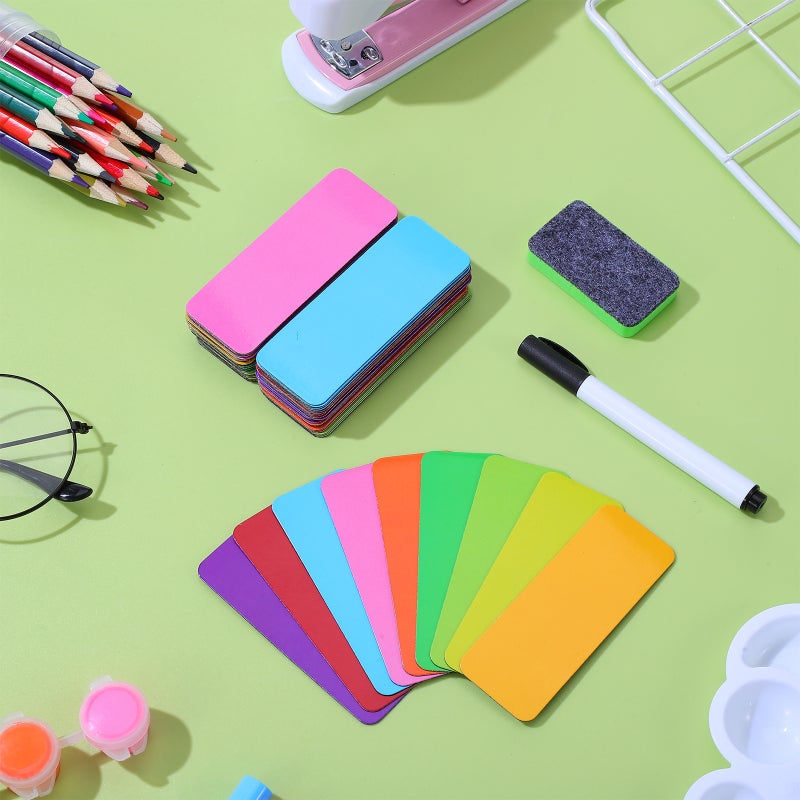 1 of Dry Erase Labels Name Plate Tags Reusable Label Nameplates Writable Magnets Labels - Image 2