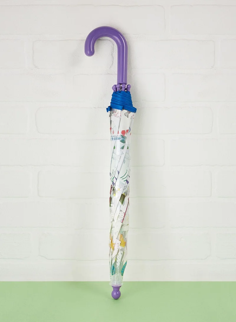 Floss & Rock Dino Transparent Colour Changing Umbrella