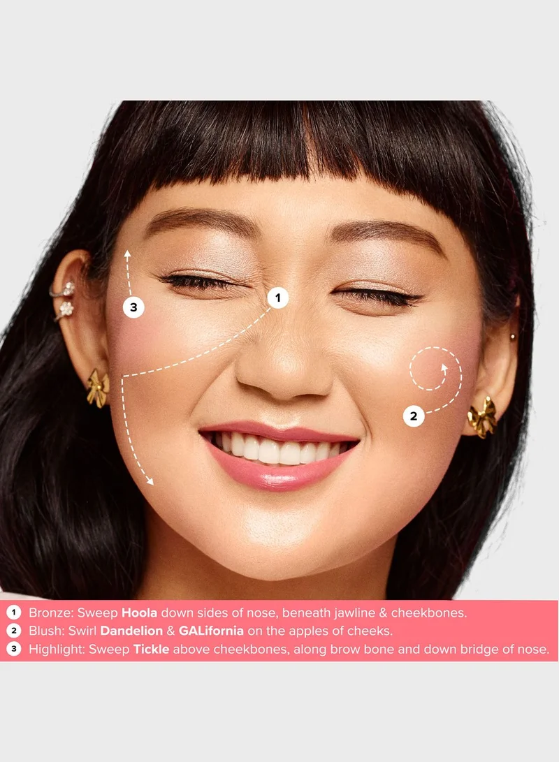 Benefit Cosmetics Cheekleaders Pink Squad Palette