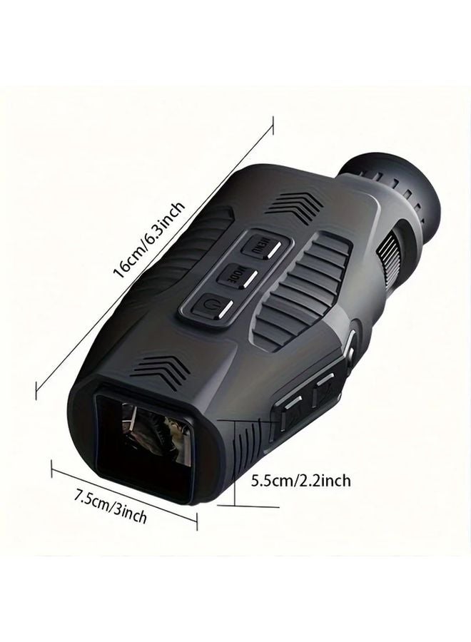 R11 سكوب الرؤية الليلية الرقمي القياسي 2 5K تكبير بصري 10X بالأشعة تحت الحمراء 3W مدى 300 متر - Image 3