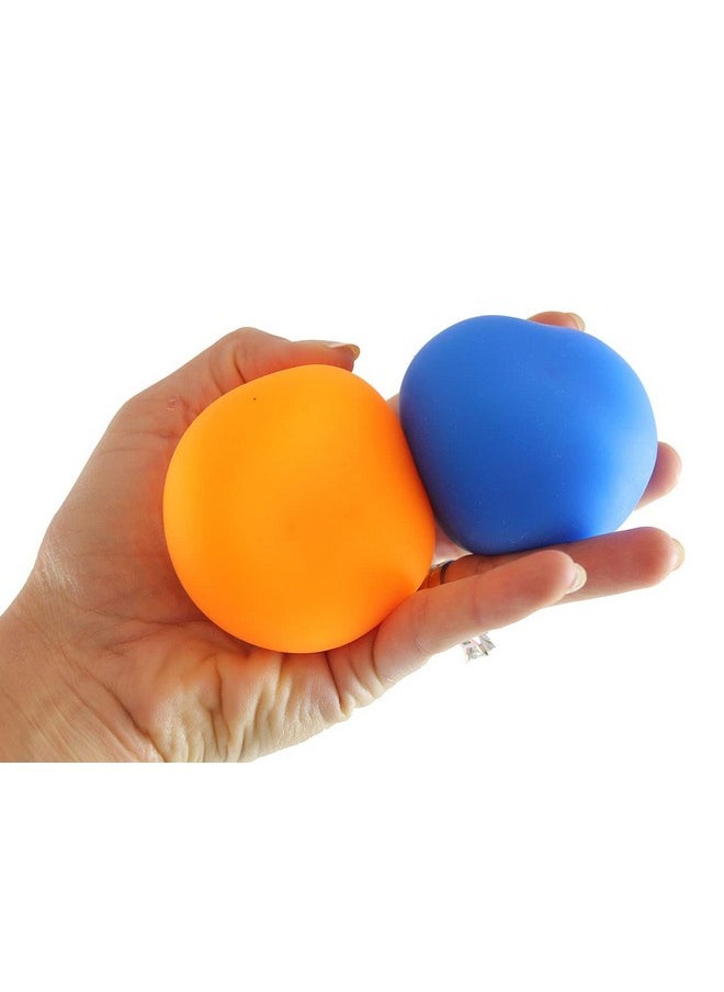 Curious Minds Busy Bags - 4 Super Soft Doh Filled Stretch Ball Ultra Squishy And Moldable Relaxing Sensory Fidget Dough Stress Toy - Image 1