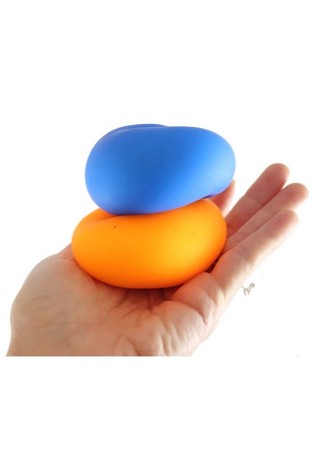 Curious Minds Busy Bags - 4 Super Soft Doh Filled Stretch Ball Ultra Squishy And Moldable Relaxing Sensory Fidget Dough Stress Toy - Image 1