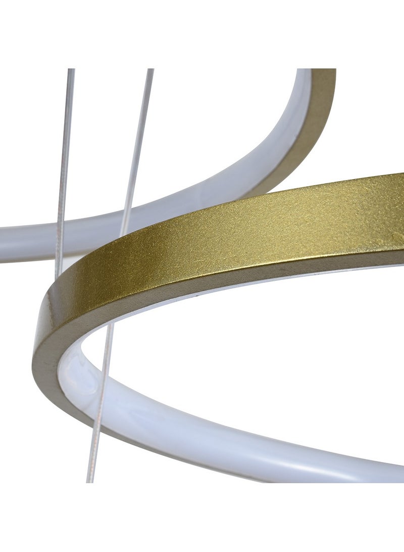 UCANDLE Led Circular Chandelier With Three Rings - Image 3