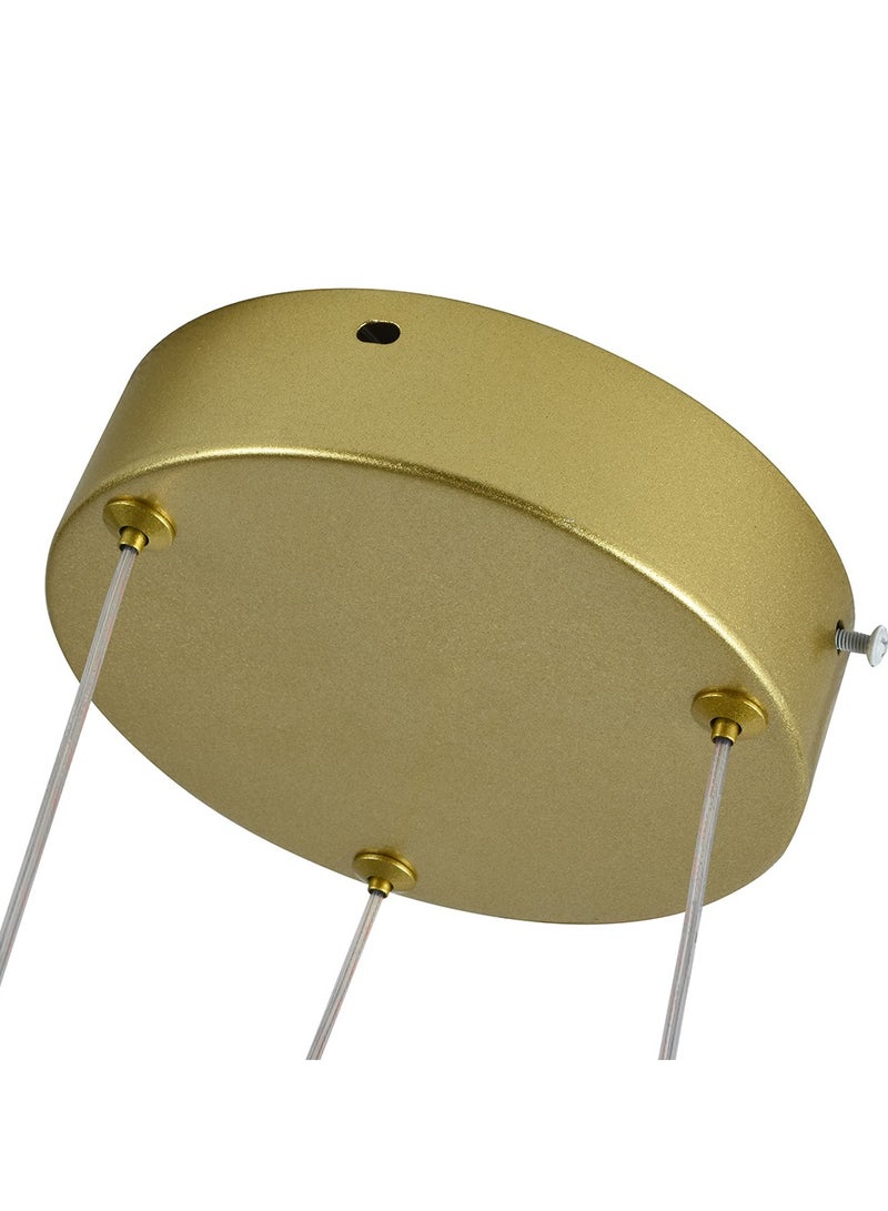 UCANDLE Led Circular Chandelier With Three Rings - Image 4