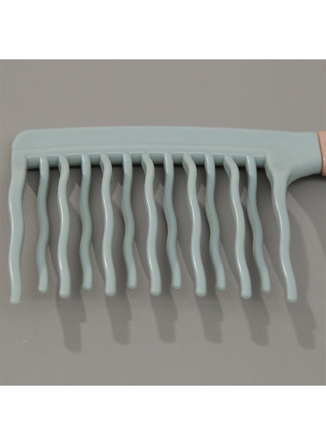 Double Row Wide Tooth Curl Comb - Professional No Pull Detangling Tool for Curly, Wavy, and Long Hair - Premium Quality Styling Comb for Hair Care and Prevent Breakage - Image 3