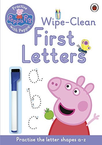 Peppa Pig Practise With Peppa Wipeclean First Letters