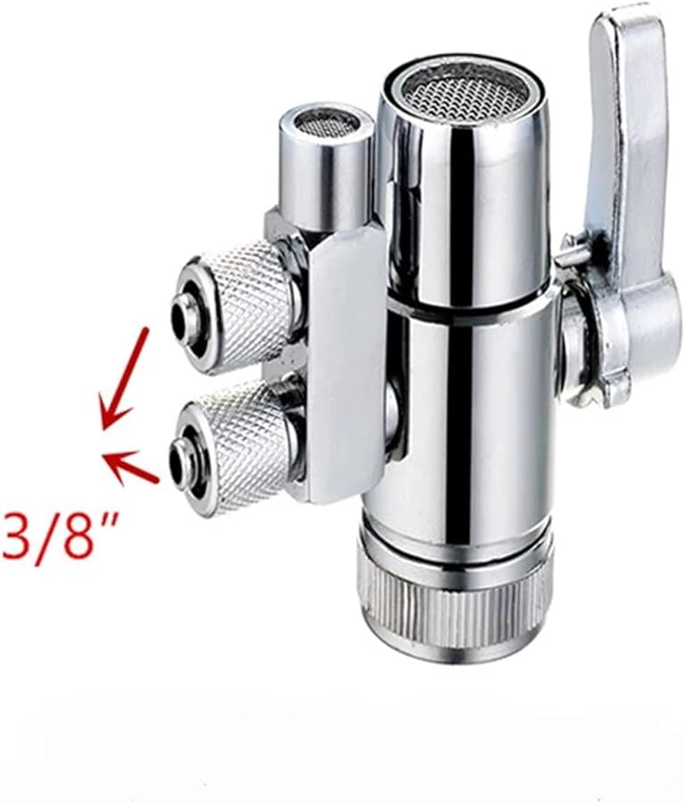 1 4 بوصة محول صنبور مزدوج الاتجاه صمام تحويل لفلتر تنقية المياه RO - Image 3