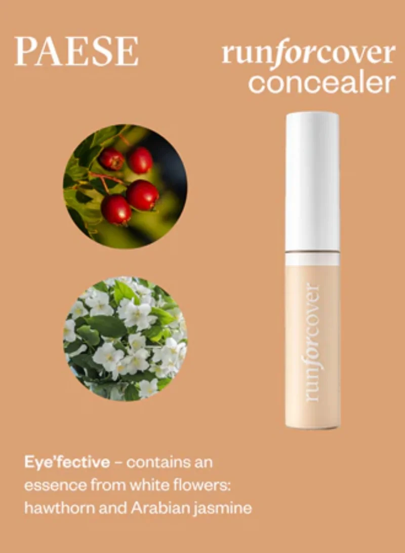 Paese  PAESE Run For Cover Full Cover Concealer - 40 Golden Beige for Women | Best Price UAE
