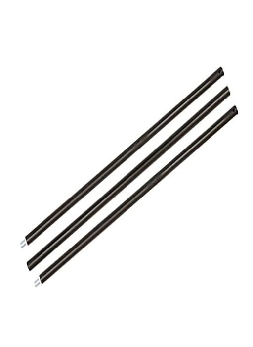 PICPRO PICPRO 9 ft Curtain Rod Set with Conversion Adaptor to convert Light stand into Backdrop System having Cross Bars 9ft3x3ft with Conversion Adaptors for Easy Assembly 