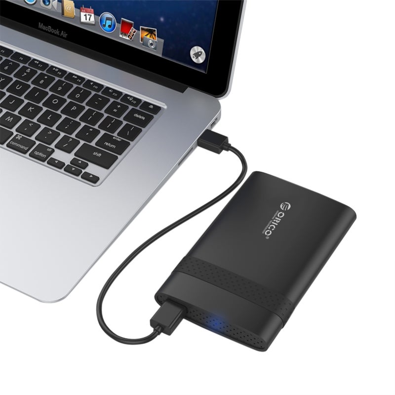 أوريكو 2538U3 2.5 بوصة أداة مجانية USB 3.0 Micro B إلى SATA علبة تخزين القرص الصلب (أسود) - Image 1