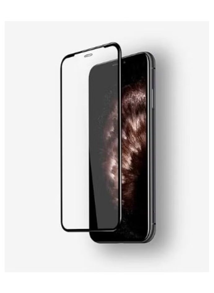 LNKOO - Apple iPhone 11 Screen Protector - Edge to Edge Tempered Glass Screen Protector - Black, High Transparency, Delicate Touch, Anti-Explosion, Smooth Arc Edges, Easy Installation. - Image 1