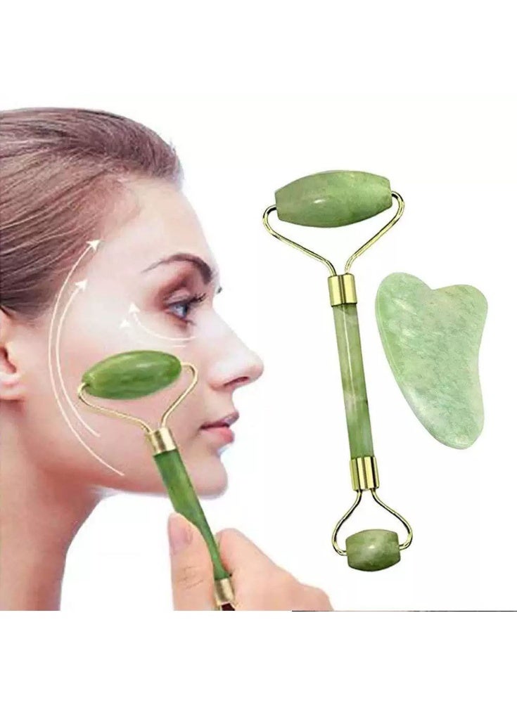 Generic valueable 1 Gua Sha facial massager for face, neck, and eye treatment; facial roller for routine skincare. - Image 4